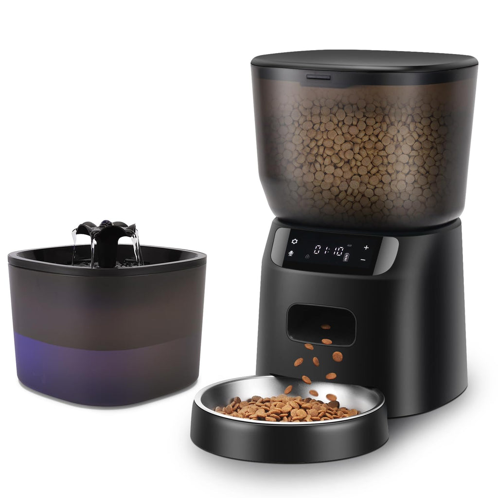 Automatic Cat Feeder and Water fountain