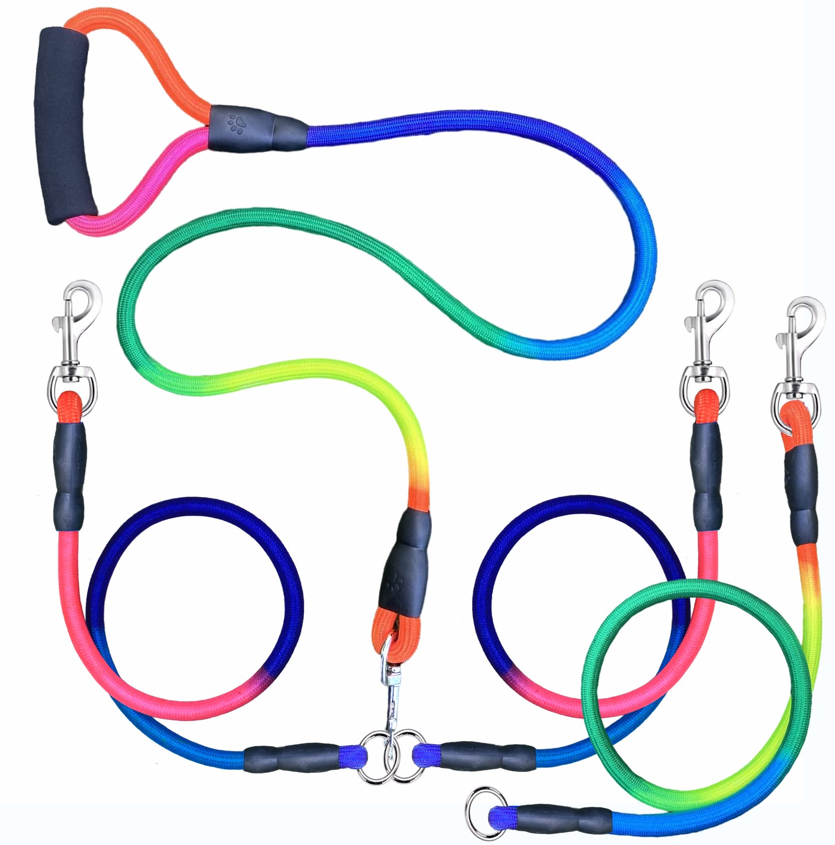 Heavy Duty Dog Leash 3 Way