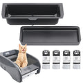 Permanent Waste Receptacle with 40 Litter Box Liners Compatible
