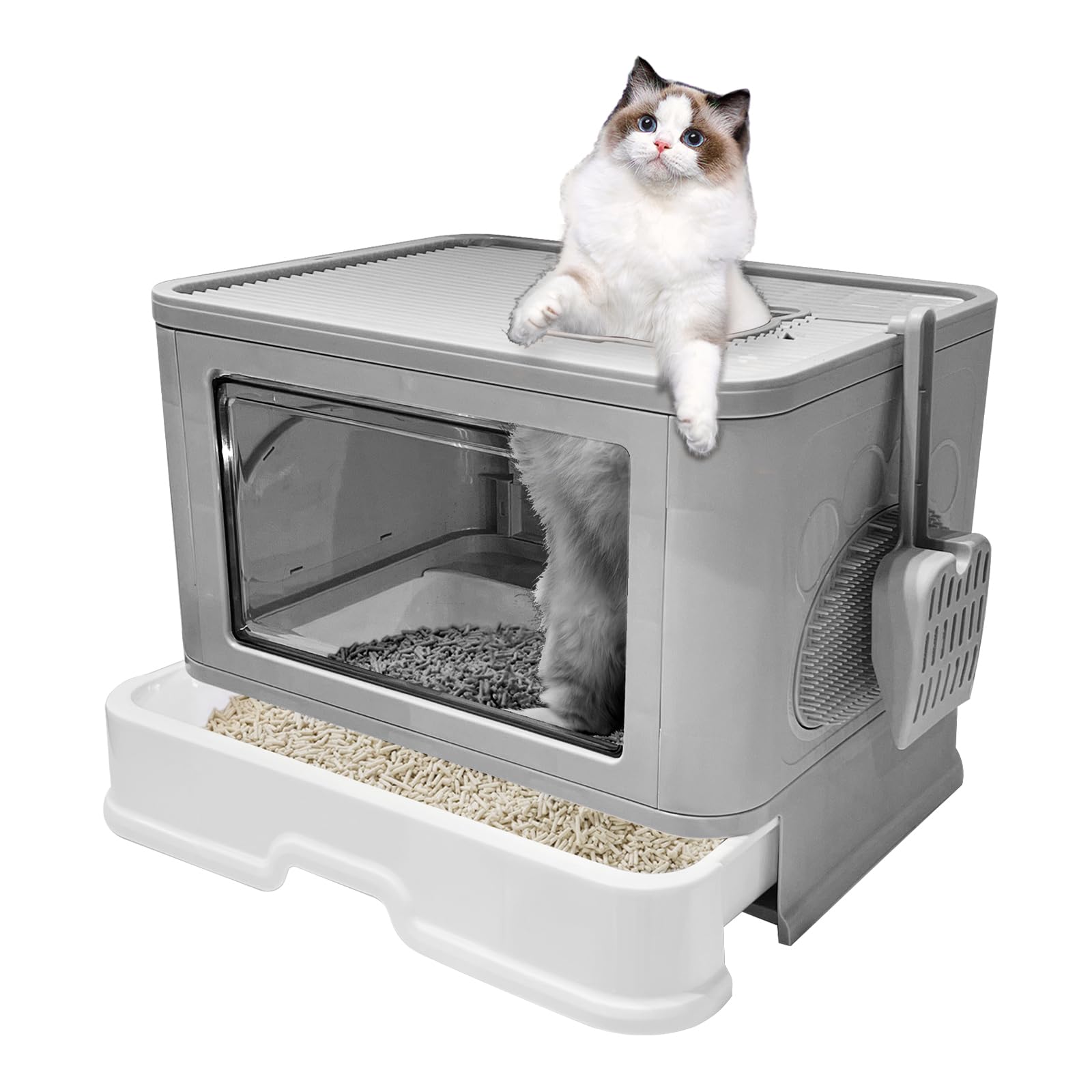 Foldable Cat Litter Box